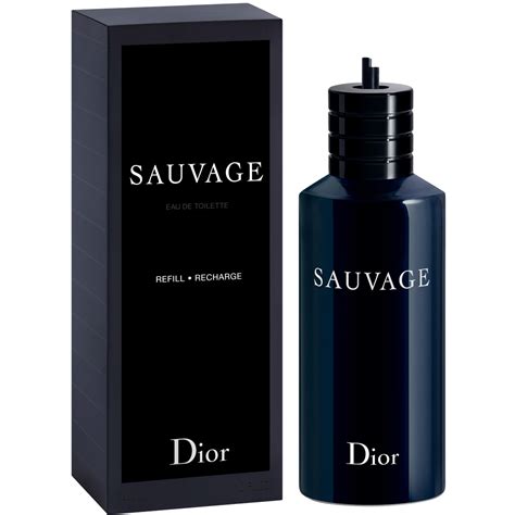 dior sauvage rechargeable|dior sauvage refill 300ml.